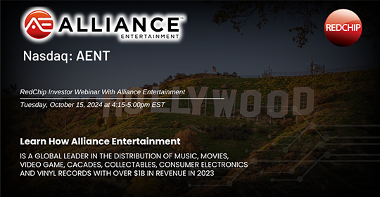 NASDAQ: AENT - Alliance Entertainment Holding