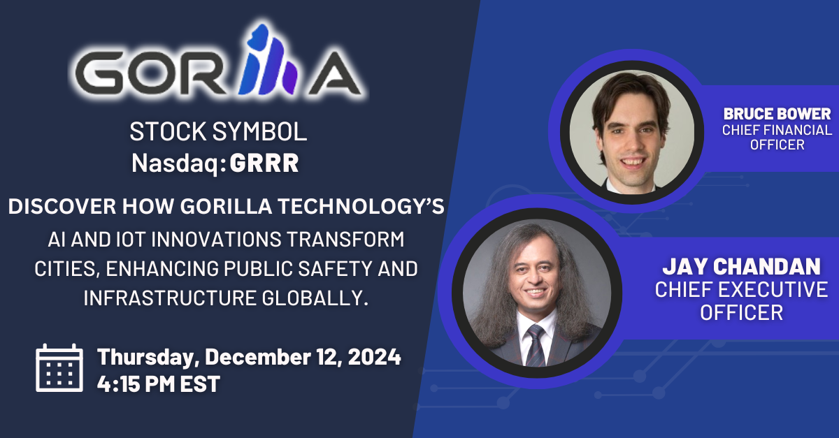 NASDAQ: GRRR - Gorilla Technology Group