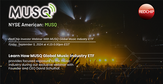 NYSE American: MUSQ - Musq Global Music Industry ETF