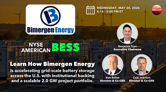 Bimergen Energy (NYSE American: BESS)