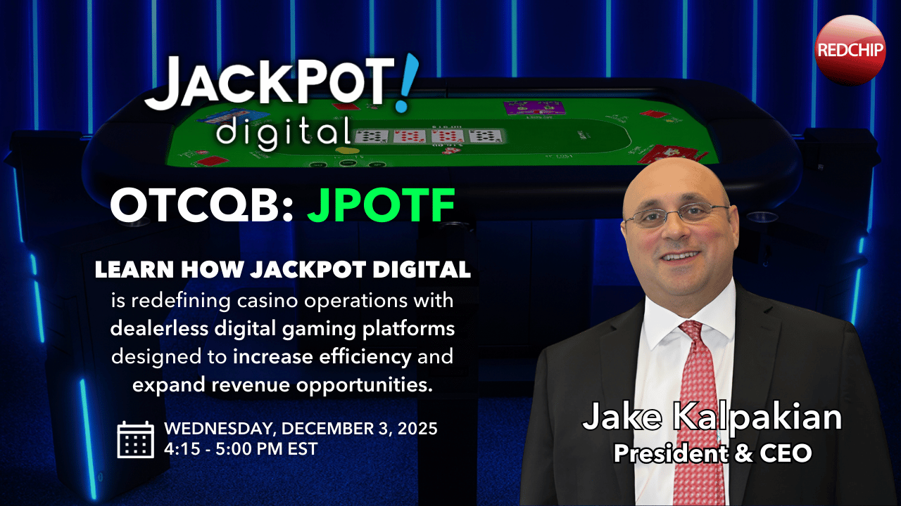 Jackpot Digital (OTCQB: JPOTF)