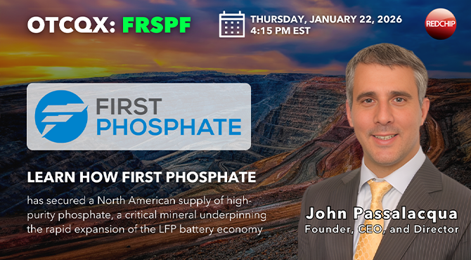 First Phosphate (OTCQX: FRSPF)