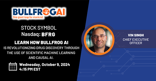 NASDAQ: BFRG - BullFrog AI