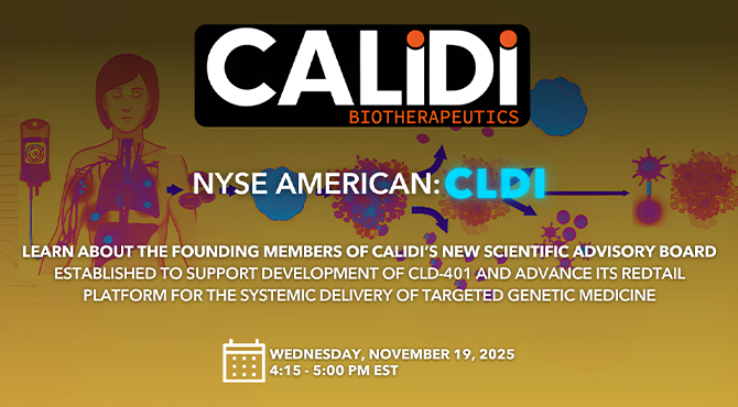 Calidi Biotherapeutics (NYSE American: CLDI)
