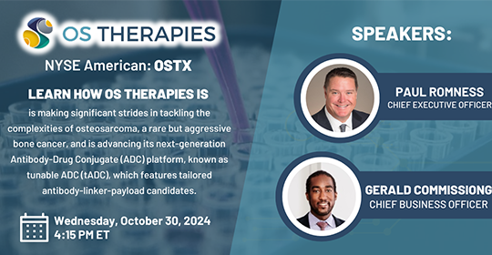 NYSE AMERICAN: OSTX - OS Therapies