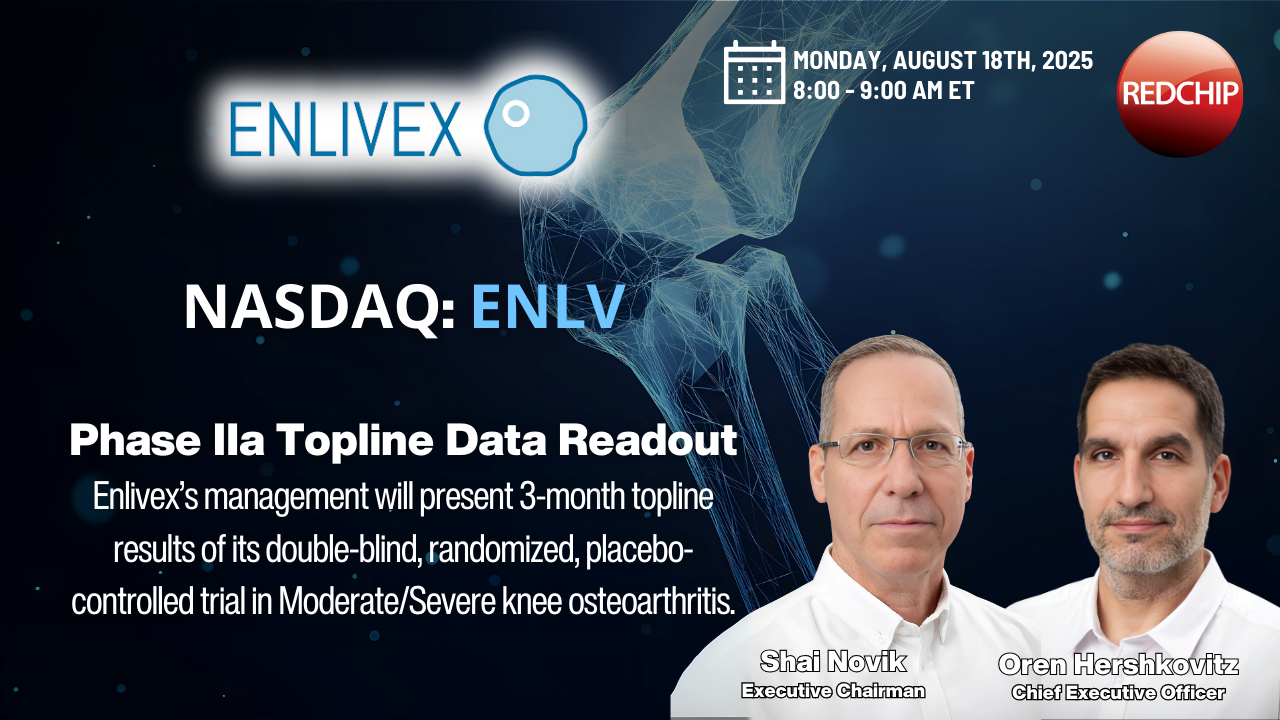 Enlivex Therapeutics (NASDAQ: ENLV)