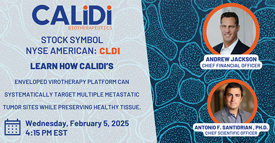 NASDAQ: CLDI - Calidi Biotherapeutics